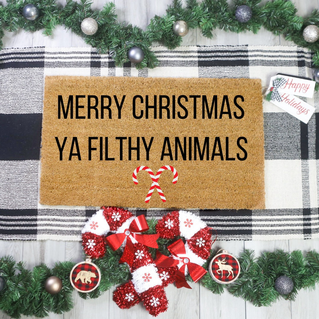Merry Christmas Ya Filthy Animals